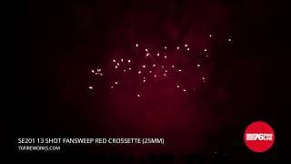 SE201 13s FanSweep Red Crossette (25mm)